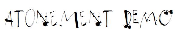 Atonement DEMO字体