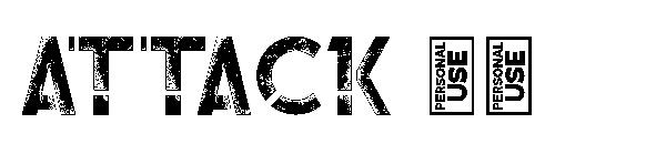 Attack 13字体