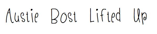 Austie Bost Lifted Up字体