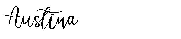 Austina字体