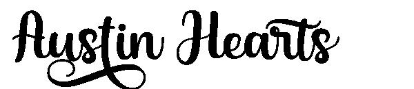 Austin Hearts字体