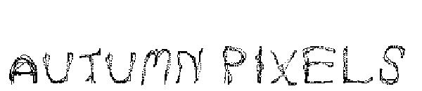 Autumn Pixels字体