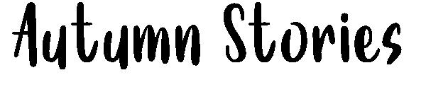 Autumn Stories字体