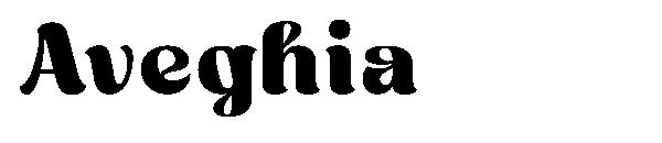 Aveghia字体