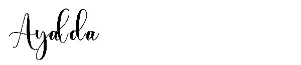 Ayalda字体