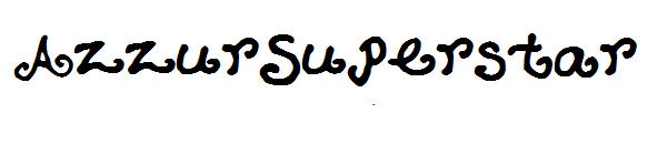 AzzurSuperstar字体