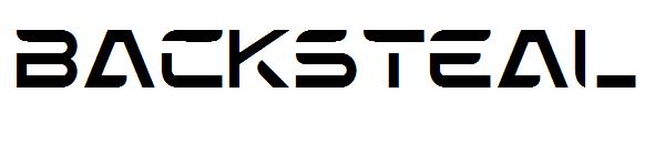 Backsteal字体