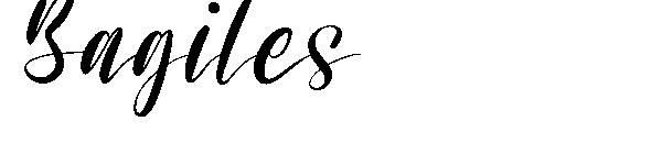 Bagiles字体