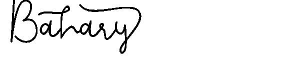 Bahary字体