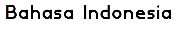 Bahasa Indonesia字体
