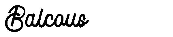 Balcous字体