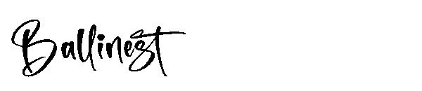 Ballinest字体