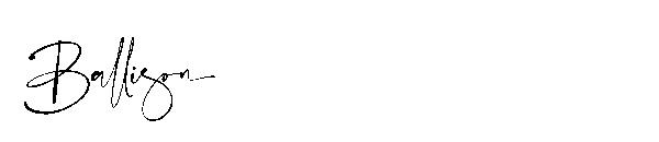 Ballison字体