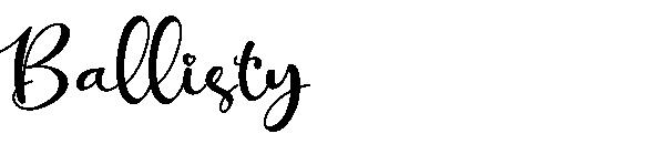 Ballisty字体
