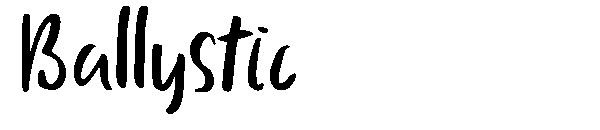 Ballystic字体