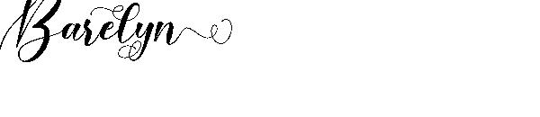 Barelyn字体