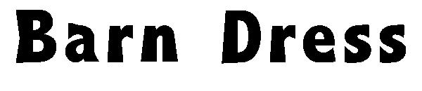 Barn Dress字体
