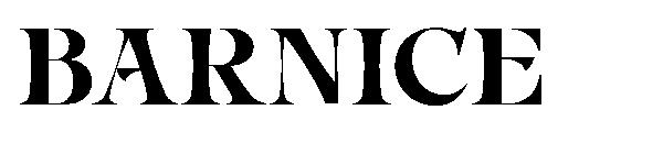 BARNICE字体