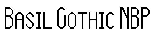 Basil Gothic NBP字体