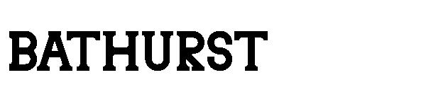 Bathurst字体