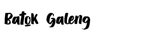 Batok Galeng字体