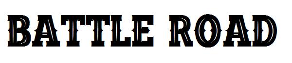 BATTLE ROAD字体