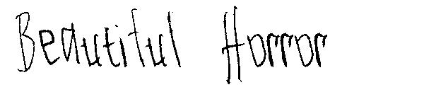 Beautiful Horror字体