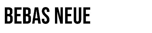 Bebas Neue字体