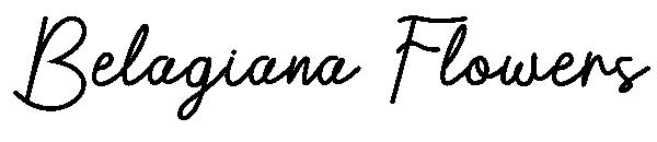 Belagiana Flowers字体