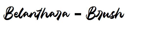 Belanthara - Brush字体