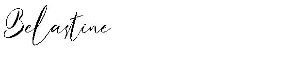 Belastine字体