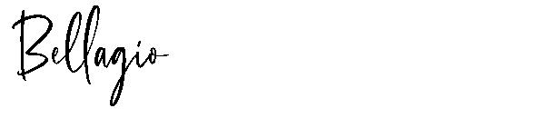 Bellagio字体