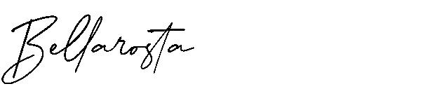 Bellarosta字体