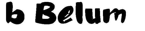 b Belum字体