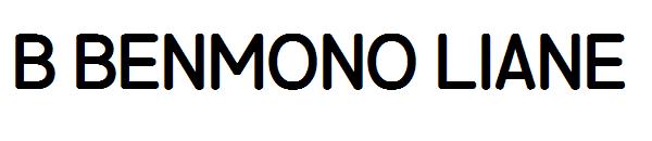 b Benmono Liane字体