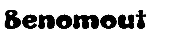 Benomout字体