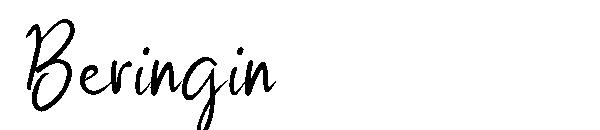 Beringin字体