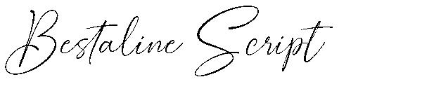 Bestaline Script字体