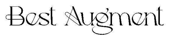 Best Augment字体