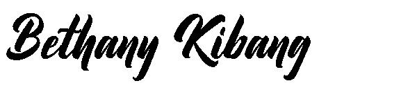 Bethany Kibang字体