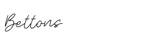 Bettons字体