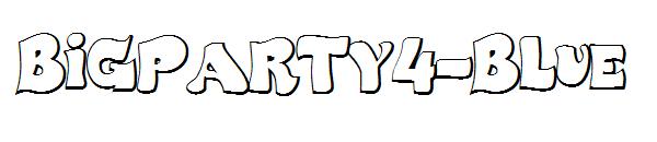 BigParty4-Blue字体