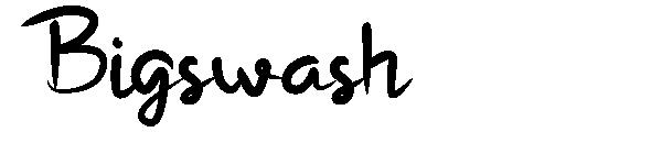 Bigswash字体