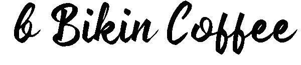 b Bikin Coffee字体