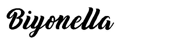 Biyonella字体
