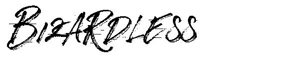 Bizardless字体