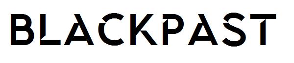 Blackpast字体