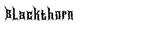 Blackthorn字体