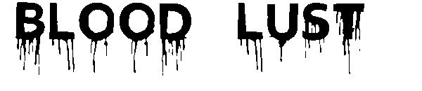 Blood Lust字体
