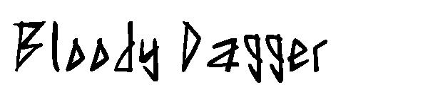 Bloody Dagger字体